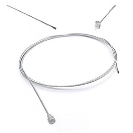 Clutch Cable, Universal Cable Repair Kit, Universal Clutch Accelerator Pedal Brake Cable Repair Kit for Motorcycles, Motorcycle Emergency Brake Throttle Cable Throttle Cable Repair Set with Nipple Universal Parts