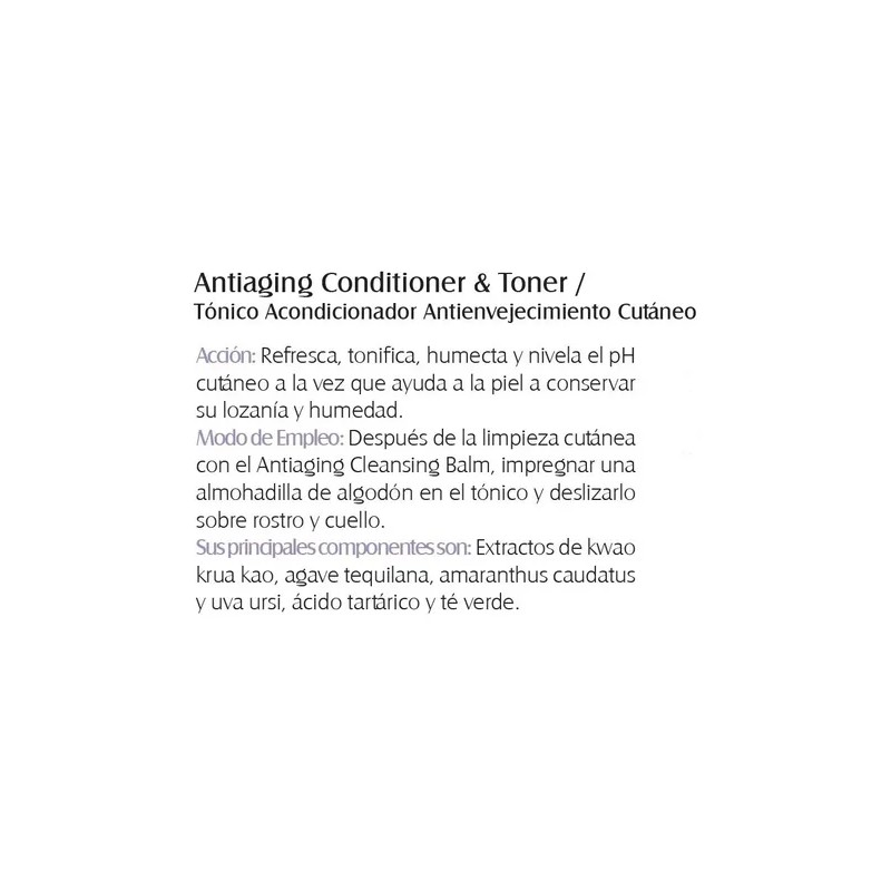 Loción Y Tónico Antiedad Divas (+50) De Marant