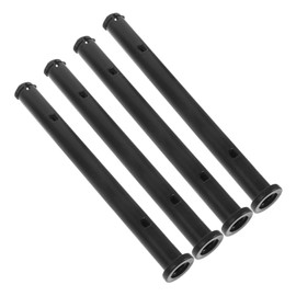 Outanaya 4pcs Outdoor Trash Can Lid Latches Fittings for Dustbin Cover Easy to Install Design for Trash Can Types