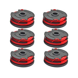 WETOOLPLUS 0.065'' Replacement Trimmer Spools Compatible with Hyper Tough Weed Eater String Trimmer GGT500WU HT18-401-004-01 HT-21-401-002-04 6 Pack