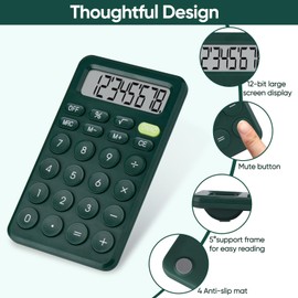 Scientific Calculator with Basic Functions (Green)