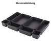 1 x Drawer Organiser Set, 8 Pieces, Pastel Green, Universal