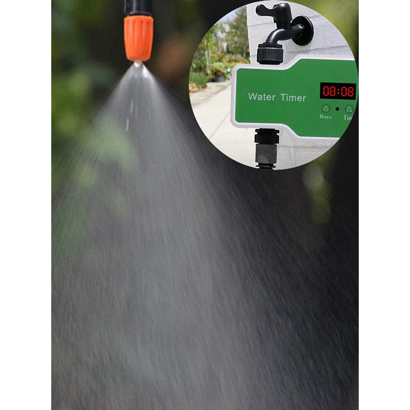 Automatic Flower Waterer Solenoid Valve Timer Garden Irrigation Spraying Outdoor
