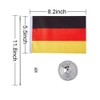 German Flag Germany Table Desk Small Mini Flags Decorations