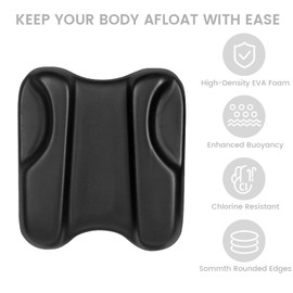 EVA Swim Training Set of 3 - Pull Buoy, Swim Kickboard, and Side Kick Ankle Board for Upper Body and Core Strength, Ideal Swim Training Aid for Unisex Adults, Juniors, and Beginners