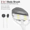 Back Scrubber for Shower with Long Handle, Exfoliating Body Scrubber