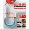 EZUVITA 20V Cordless Electric Drain Snake, 25Ft Replaceable Cable with