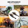 GZYF Motorcycle Shock Absorbers, Pair 340mm Rear Air Suspension Replacement