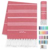 LeStoff Premium Hammam Towel - 100% Organic Cotton - Prewashed,