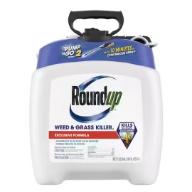 Roundup Weed & Grass Killer with Pump 'N Go 2 Sprayer Kills The Roots - 1.33 Gal