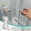 PATIKIL Glass Shower Door Handle, Aluminum Alloy Back-to-Back Shower Door