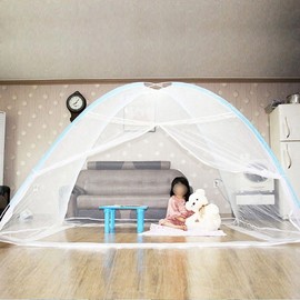 One-Touch Big Size Mosquito Net 1 10-Person Series, 9-10 Person One-Touch (240x240cm) 2ea