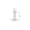 High Logic 37022 Head Bracket (Genko) Thread 0.4 inch (10