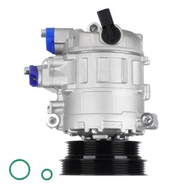 TadaMark Air Conditioner AC Compressor with Clutch Fit for F-ord Fiesta 1.6L 2011 2012 2013