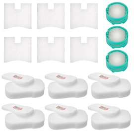 HZ700 Filter Fit for Shark HZ700 HZ702 QS175QBL QS175QGN PowerFins HairPro Odor Vacuum, Part 1541FC3000,XFFKHZ2000 XPMFHZ2000