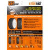 GRP GTX04-XM2 1:8 GT New Slick Supersoft Black 20 Spoke