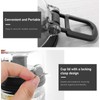 Fruit Infuser Water Bottle Anti Slip Grip Flip Top Lid