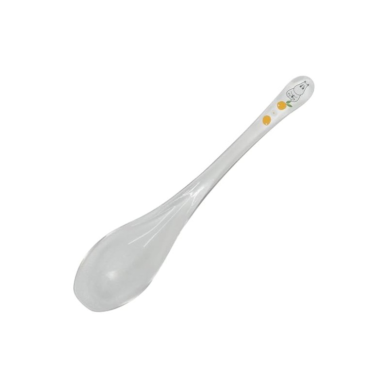 MOOMIN Moon Mihedelma Clear Acrylic Resin Spoon, 7.1 inches (18