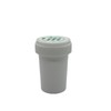 White Plastic Vials with Child-Resistant Caps, 20 Dram - 3