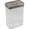 OXO Airtight 2.6L Stainless Steel Pop Container, Rectangle, Medium