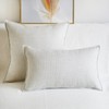 Lutanky Linen Cushion Covers Pack of 2 Elegant Rectangle Throw