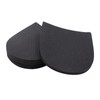 2 Pairs Shoe Repair Rubber Heels, 6 mm Thickness Anti