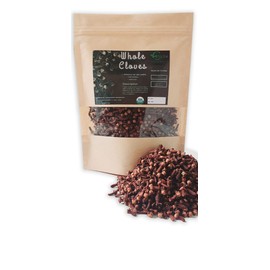 Organic Ceylon Clove 4.0 Oz USDA Certified (113.398g) Hand Picked Fresh And Pure Whole Ground Cloves from Sri Lanka Premium clove Tea
