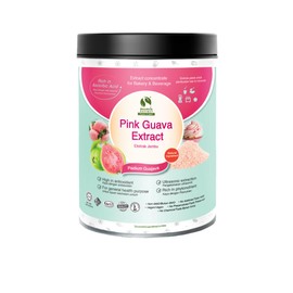Pink Guava (Psidium guajava) 20:1 Standardized Extract Powder | Natural Flavor & Color | Non GMO | Pure Extraction (7Ounce (200g))