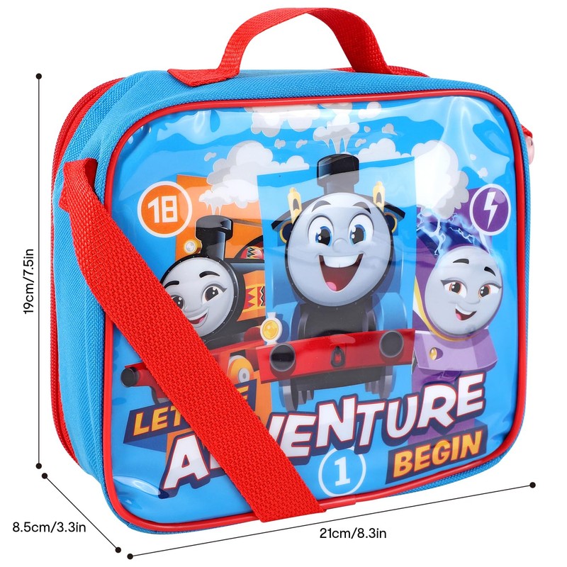 Thomas The Tank Engine 3-Piece Lunch Set, Insulated Bag with