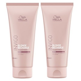 Invigo Wella Professionals Blonde Recharge Cool Blonde Conditioner 250 ml Each = 500 ml
