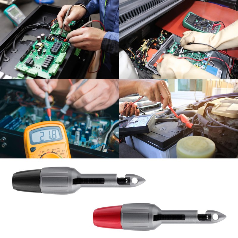 2pcs Wire Piercing Probe Kit, Insulation Puncture Wire Probe Piercing