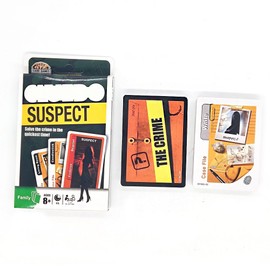 LDDYKZY Card Game, Card Game for Children, Puzzle Fun for Children from 8 Years, Realistic Crime Game, Exciting Detective Game, Clue Suspect Card Game, Detective Puzzle Games