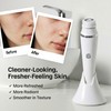 Electric Facial Cleansing Brush with 4 Interchangeable Heads, Rechargeable Face