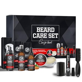 Kit Barba para Hombre 7 en 1,Kit Para Barba para Hombre