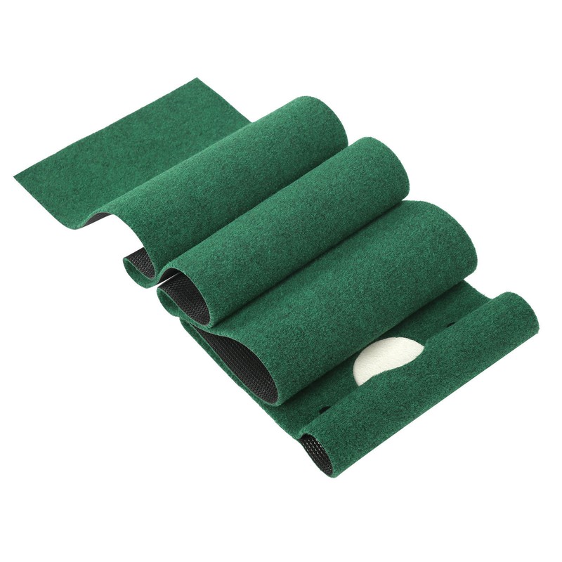 Indoor Golf Putter Mat Green Trainer Blanket Equipment Golf Hitting