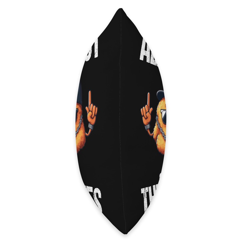 All About the Tendies Throw Pillow