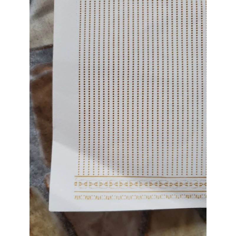 Hermes Dollhouse Wallpaper & Border Top & Bottom 1:12 Scale