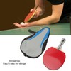 Table Tennis Paddle Double Sided Rubber Training Handshake Table Tennis