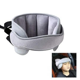 Kids Car Seat Travel Head Support Adjustable Toddler Headrest Support Band Head Strap Child Car Safety Sleeping Pillow Neck Relief Pillow Soft Carseat Straps Cover for Car Plane Seat Travel Journey