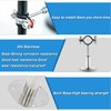 PEROMI 2 Pack Pipe Supports,304 Stainless Steel Wall Mount Ceiling