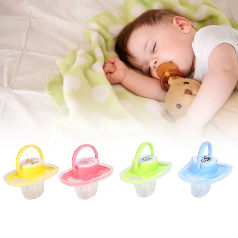 4Pcs Binkies Ultra Light Premium Silicone Safe Healthy Durable Quick
