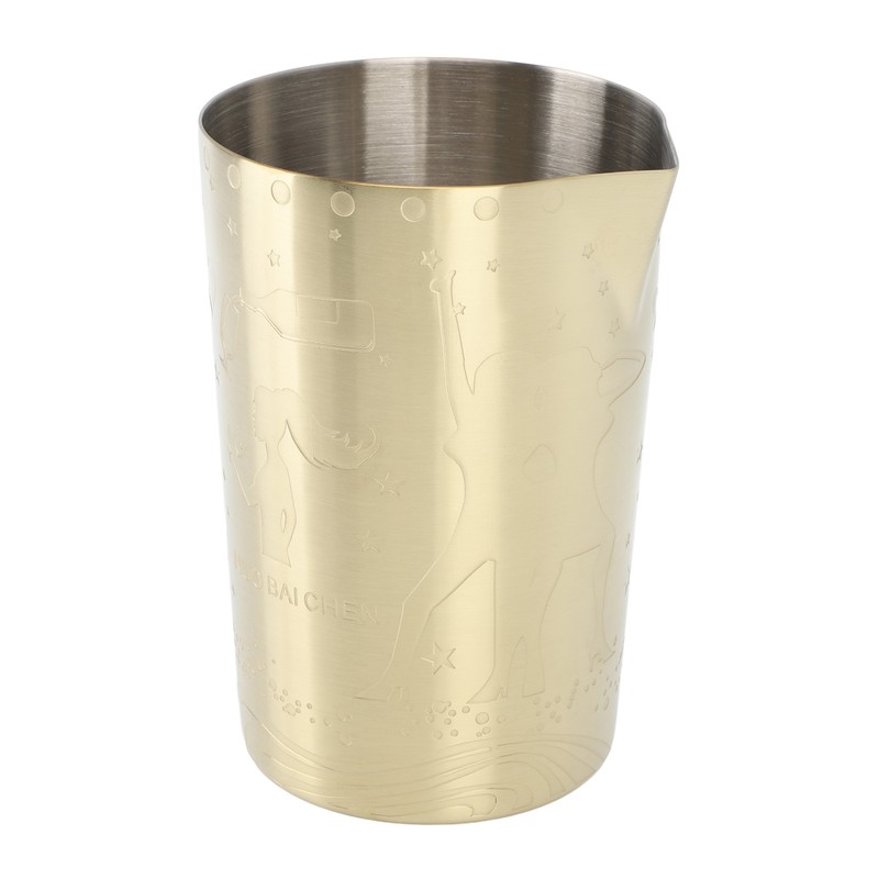 Milk Frothing Pitcher 304 Stainless Steel Rust Proof Multipurpose 840ml
