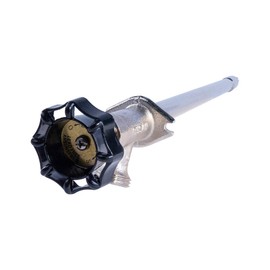 Midline Valve 8434P Sillcock Pipe Chrome Plated Brass Body Frost 1/2 inch PEX Connection and 3/4 inch Hose Bib Lead Free, 12