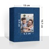 Vienrose Small Photo Album 4x6 holds 100 Photos 2 Pack,