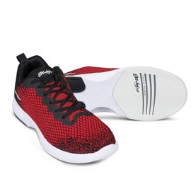 KR Strikeforce Men's Prime Athletic Bowling Shoe Red/Black