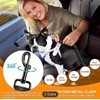Dog Seatbelt 2 in 1, Adjustable Safety Dog Seat Car