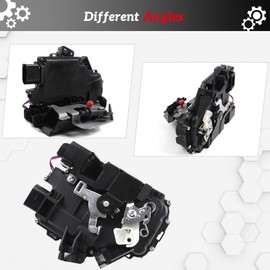 Car Door Lock Front Left, OTUAYAUTO Lock Actuator with Central Locking Compatible with A6/C5 S6 Quattro, 4B1837015G 8E1837015D