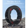 Felixstory 10-2.75 Off Road Gokart Tire, Fit for Ninebot S