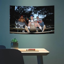 Rapper Poster Flag Tapestry, 3x5 Feet, Funny Polyester Tapestry,Wall Decor for Outdoor, Garden, College Dorm, Room Decoration Cotton - Size: 40x30 inch(102cm x 76cm)