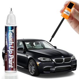Touch Up Paint for Cars, Black Car Paint Scratch Repair, 2-In-1 Car Touch Up Paint Fill Paint Pen, Quick & Easy Solution to Repair Minor Automotive Scratches 0.8 fl oz